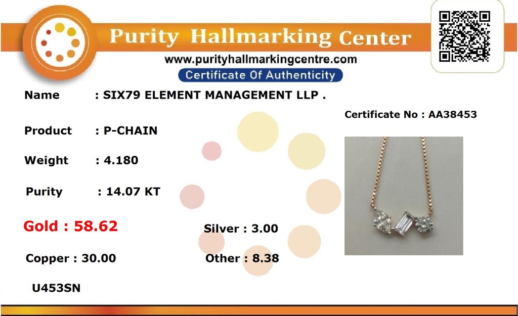 RD SIXP0041P(WITH CHAIN)