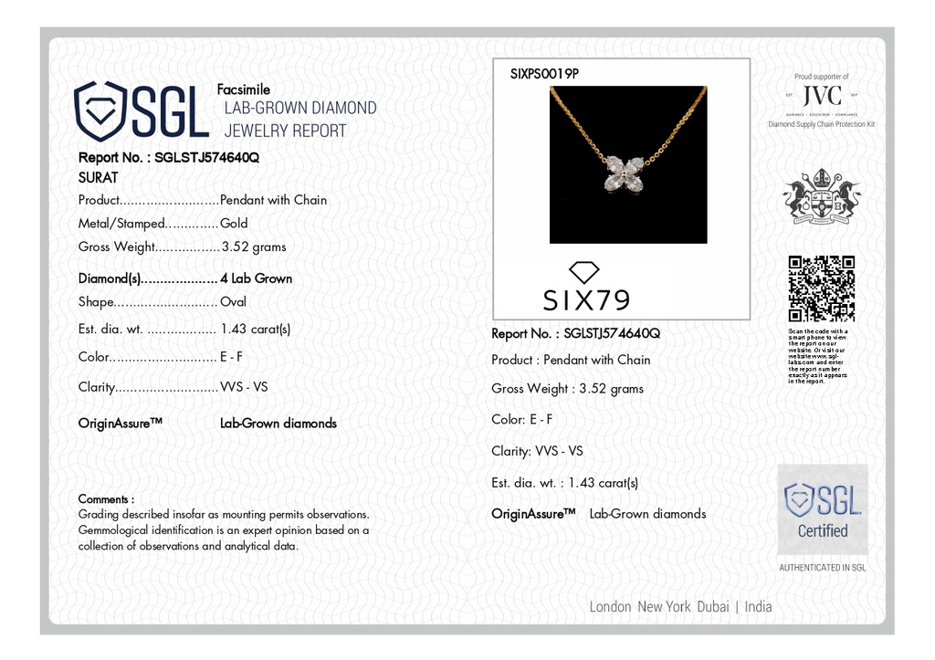 RD SIXPS0019P(WITH CHAIN)