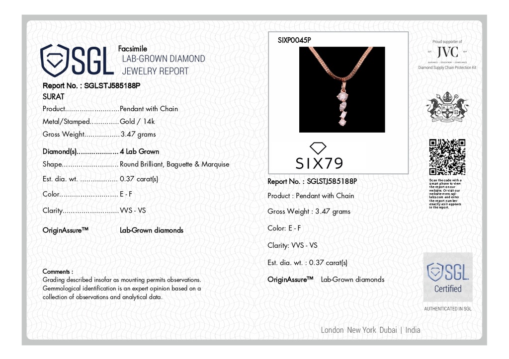 RD SIXP0045P(WITH CHAIN)