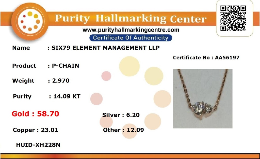 SIXP0051P (WITH CHAIN)