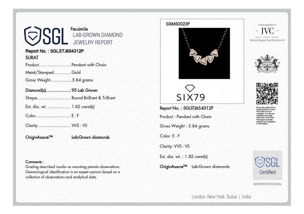 SIXMS0023P (WITH CHAIN)